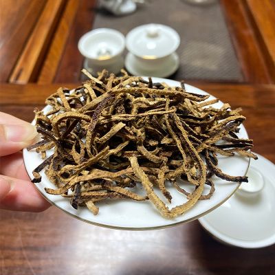 10年陳皮絲 十年新會(huì)陳皮絲 老陳皮干 泡茶藥食同源廣東特產(chǎn) 一斤